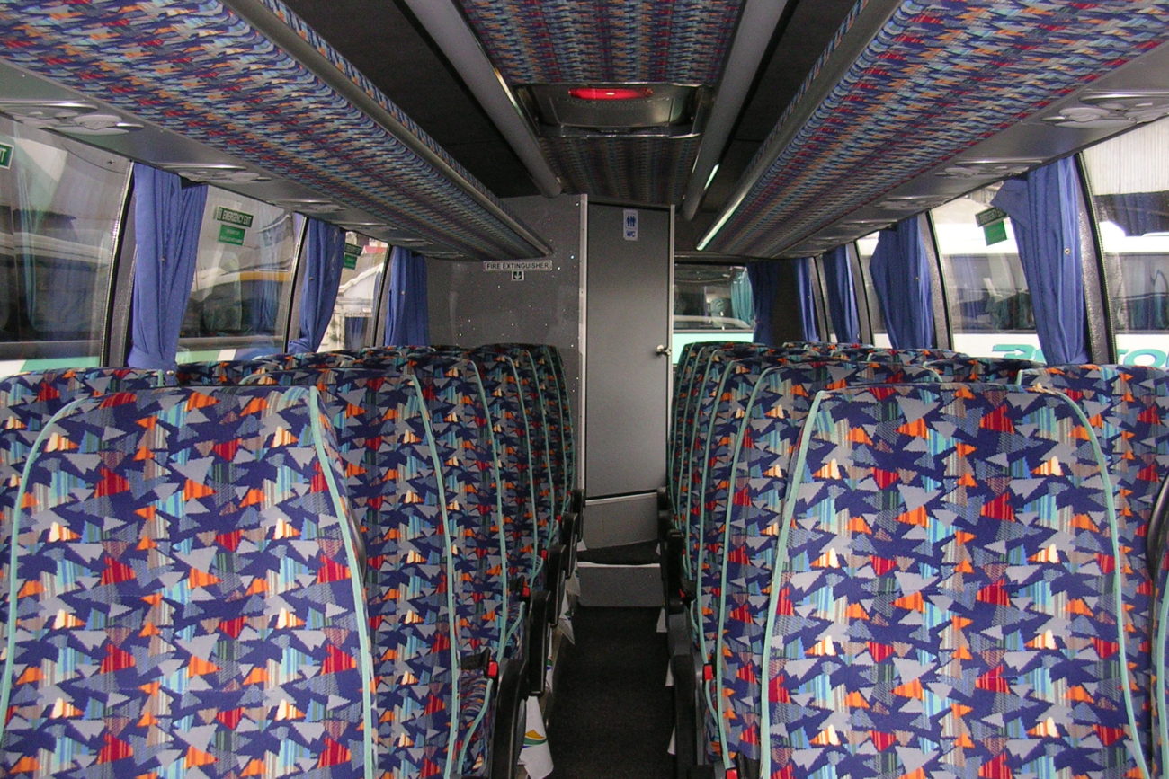 28 Seater Luxury Coach Interior