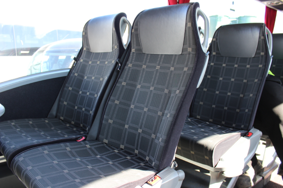 Luxury Bus Hire South Africa Interior
